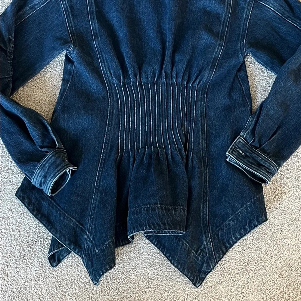 Anthropologie Pintuck Peplum Jacket - Picture 12 of 12